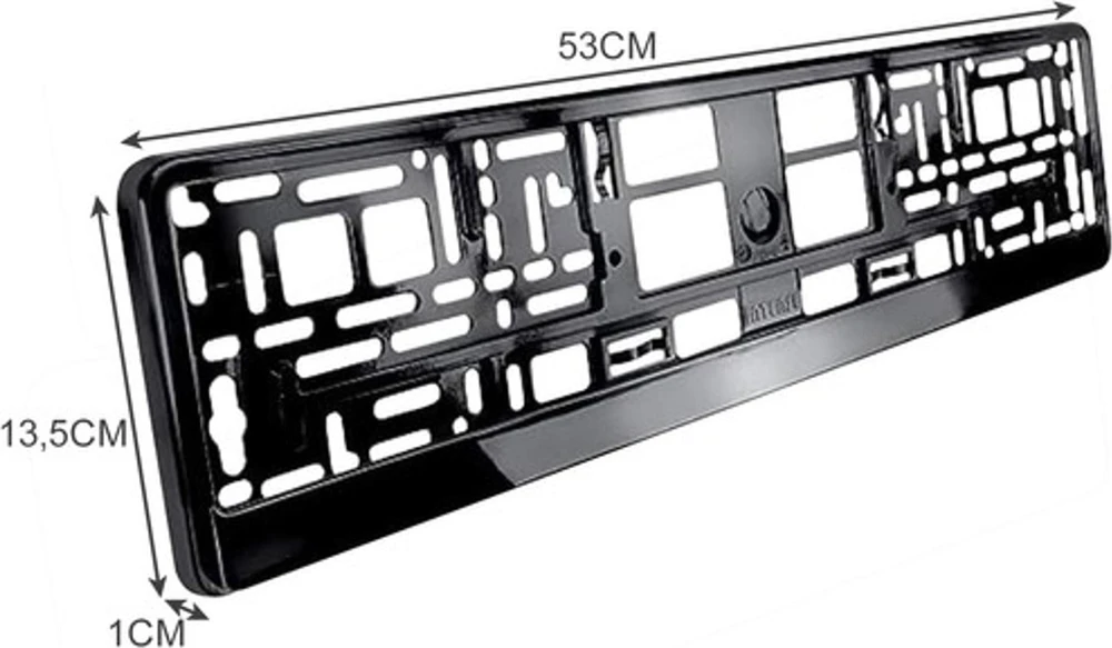 License plate frame 2 pcs Xtrobb 22028