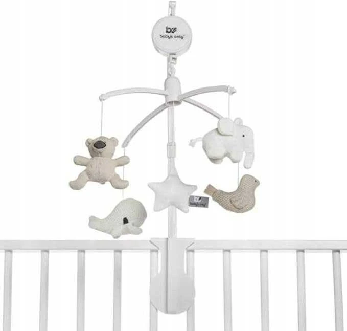 BaByliss Clementoni Vieninteliai muzikiniai karuselės kūdikiai 0+ Sena rožinė/Šiltas linas BO-815.023.061.50