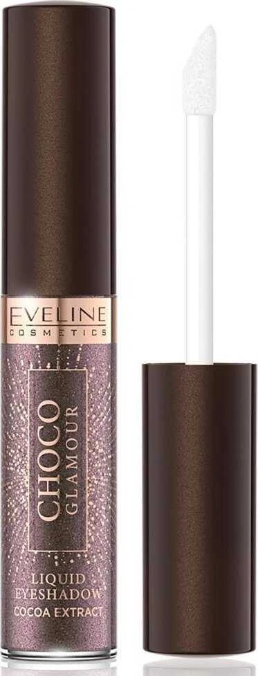 „Eveline Cosmetics Chocolate Glamour Sparkling“ skysti akių šešėliai 06 6,5 ml