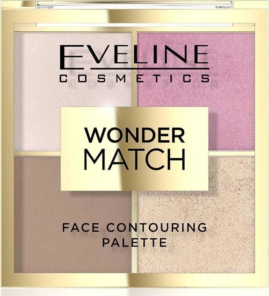 Eveline Cosmetics Wonder Match veido kontūravimo paletė 01, 10 g