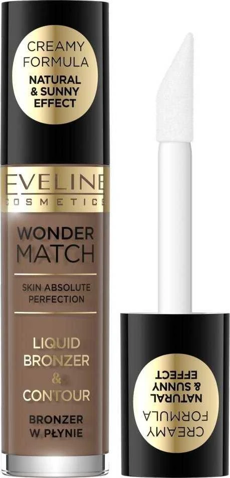 Eveline Cosmetics Wonder Match Liquid Bronzer & Contour 02, 4,5 ml