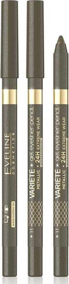 Eveline Cosmetics Variete Gel Akių apvadas Pieštukas 11 Khaki