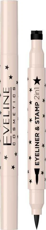 Eveline Cosmetics Akių apvadas & Stamp 2in1 02 Gwiazda