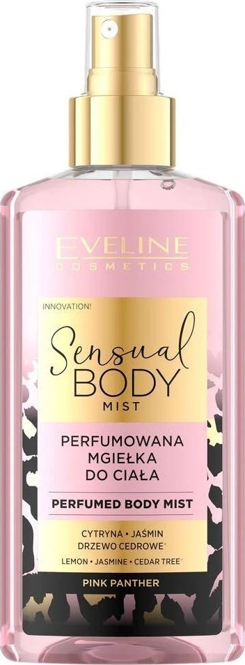 Eveline Cosmetics Sensual Body Rožinė Panther Body Purškiklis Body, 150 ml