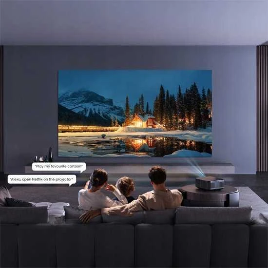 Yaber K3 LCD FullHD 1080p Multimedia Projektorius su JBL kolonėlėmis – juodos spalvos