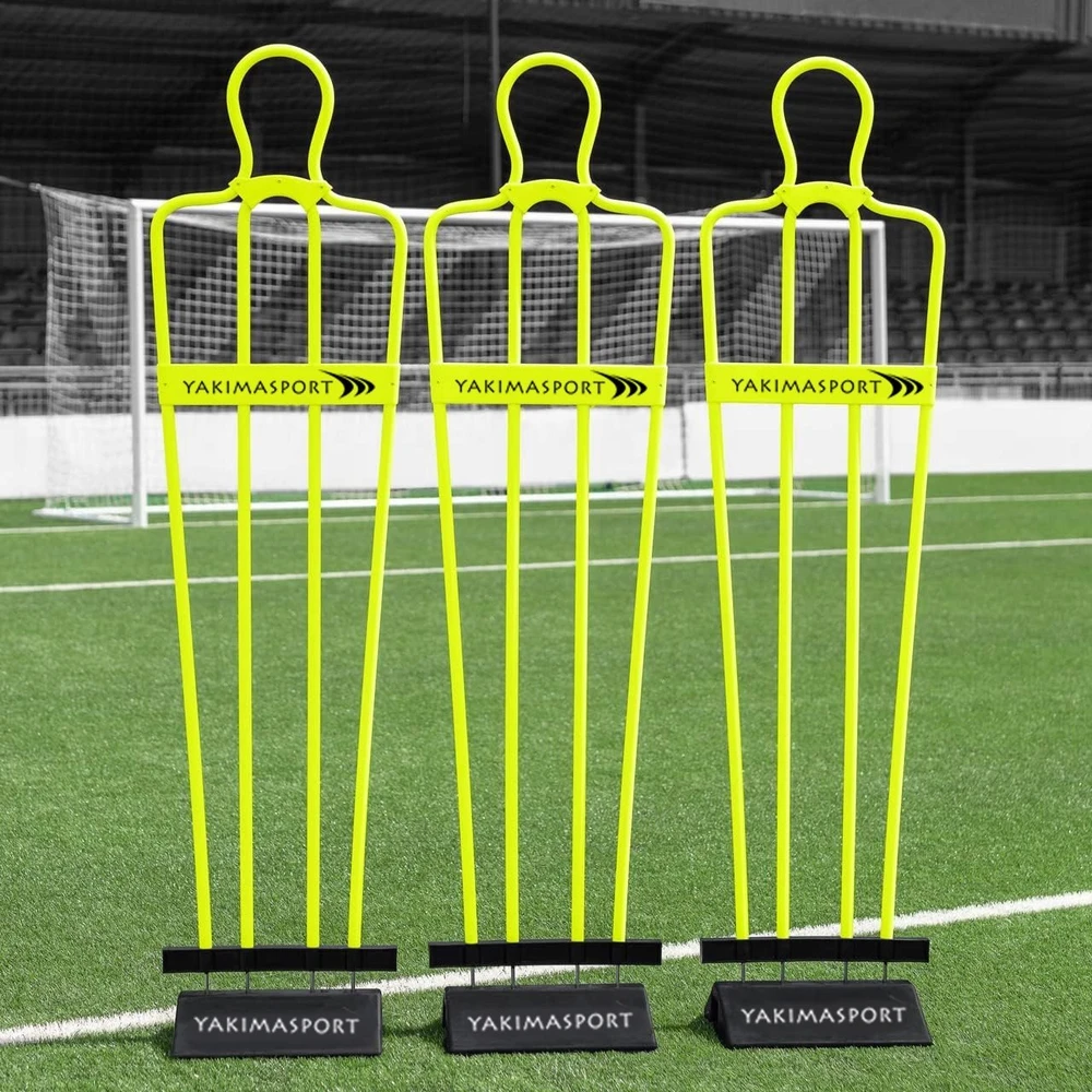 Yakimasport Yakima AriFlow 160 cm Jr 100782 geltonos futbolo sienelės