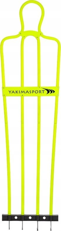 YakimaSport Futbolo sienelė AriFlow, 180 cm, Pasyvus gynėjas Geltona