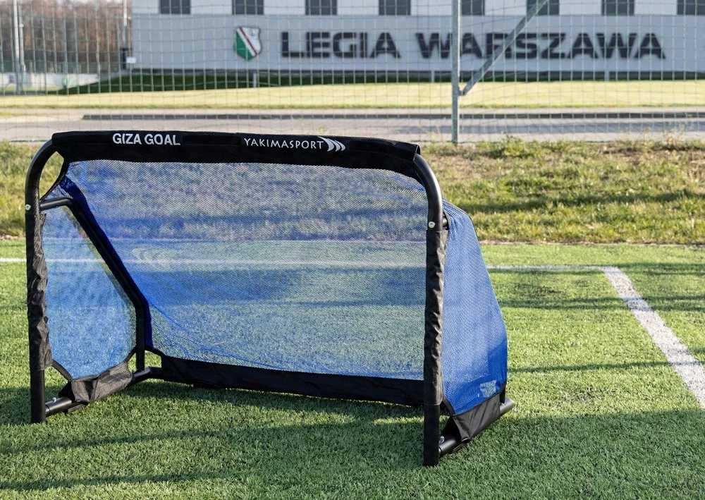 YakimaSport Siatka do bramki GIZA 1,2m x 0,8m | 120x80cm- skirtingos spalvos Mėlyna