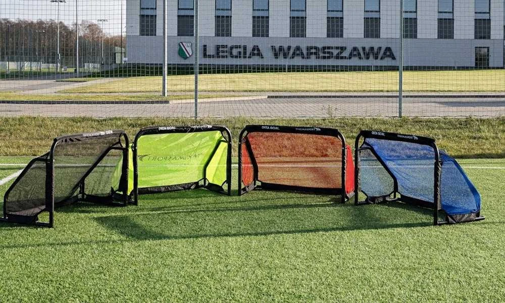YakimaSport Siatka do bramki GIZA 1,2m x 0,8m | 120x80cm- skirtingos spalvos Mėlyna