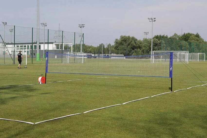 Yakimasport Futbolo Tinklinio Kamuolio Juosta, Žaidimo Laukui Žymėti, 100757 Mėlyna