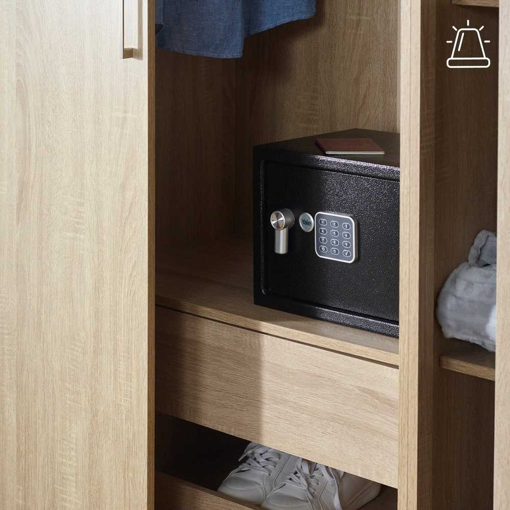Seifas su signalizacija - YALE - YEC/250/DB2 16.3L - 25x35x25cm