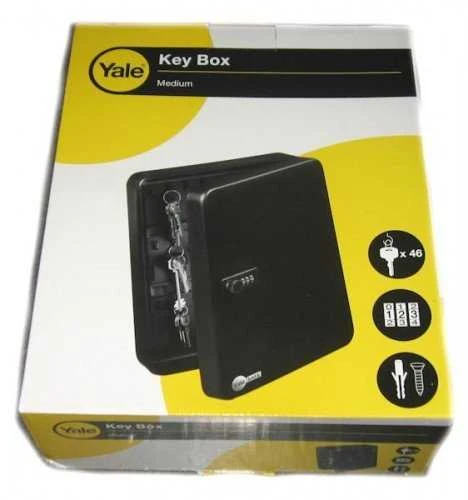 Yale YKB/200/BB2 Key Box Metal Juodas