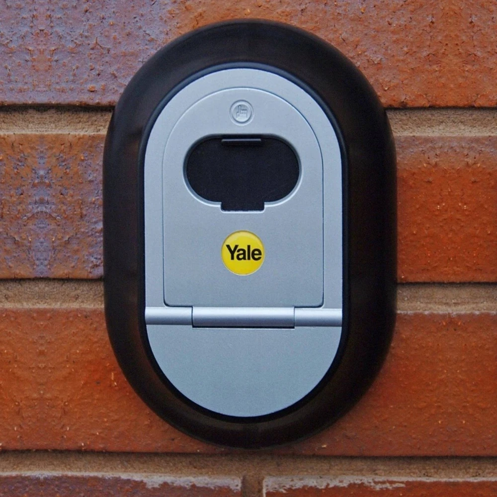 Yale Y500/187/1 Raktų dėžutė atidaryta su kombinuota spyna