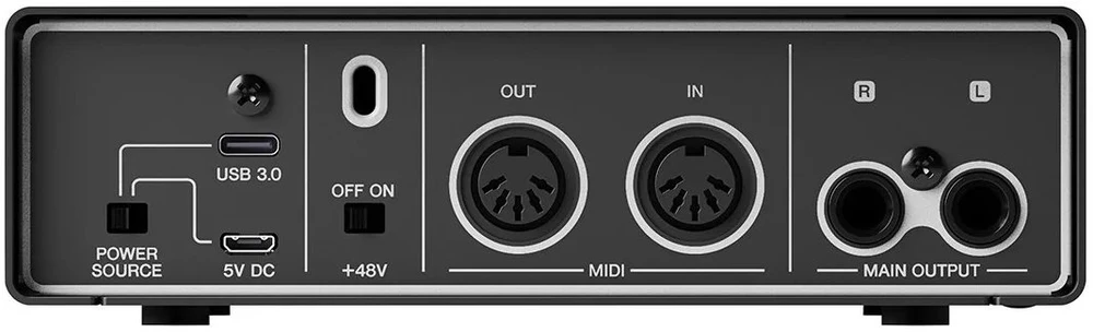 Yamaha URX22C - Garso/MIDI sąsaja