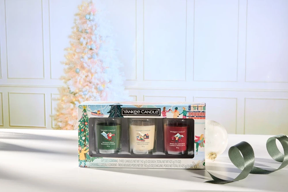 Yankee Candle Apres Ski Classic 3 stiklinių rinkinys
