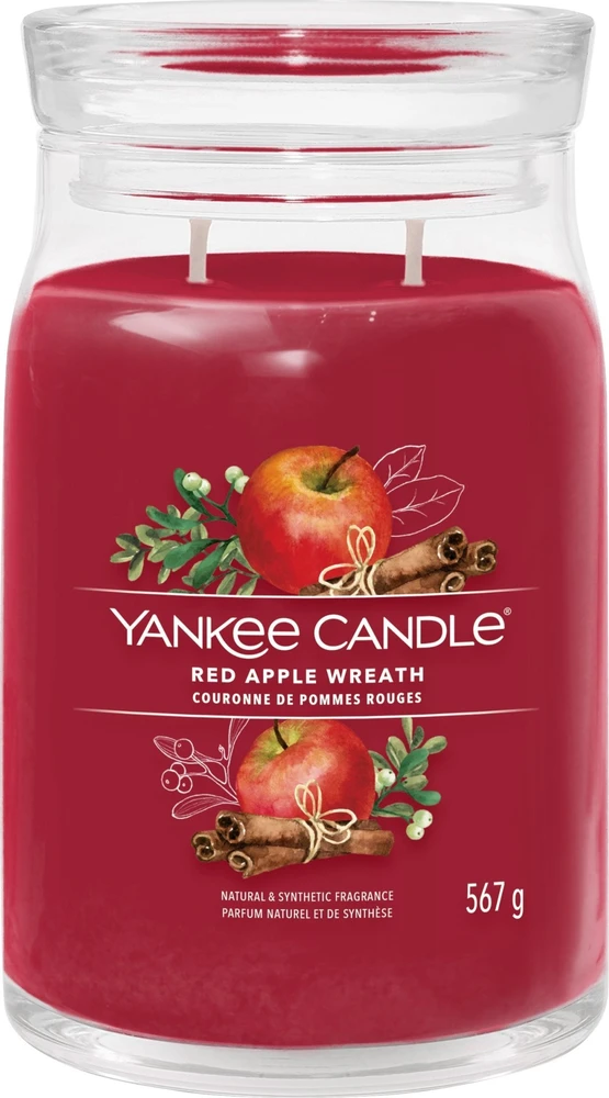 Yankee Candle Yankee žvakė Raudona obuolių vainikas 567 g