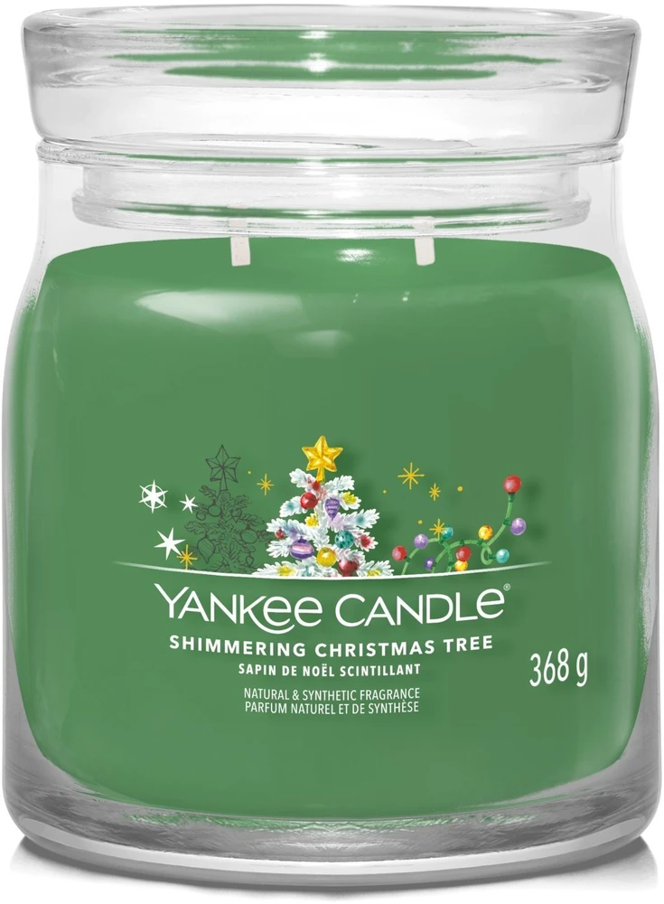 Yankee Candle Shimmering Kalėdų eglutė 368 g