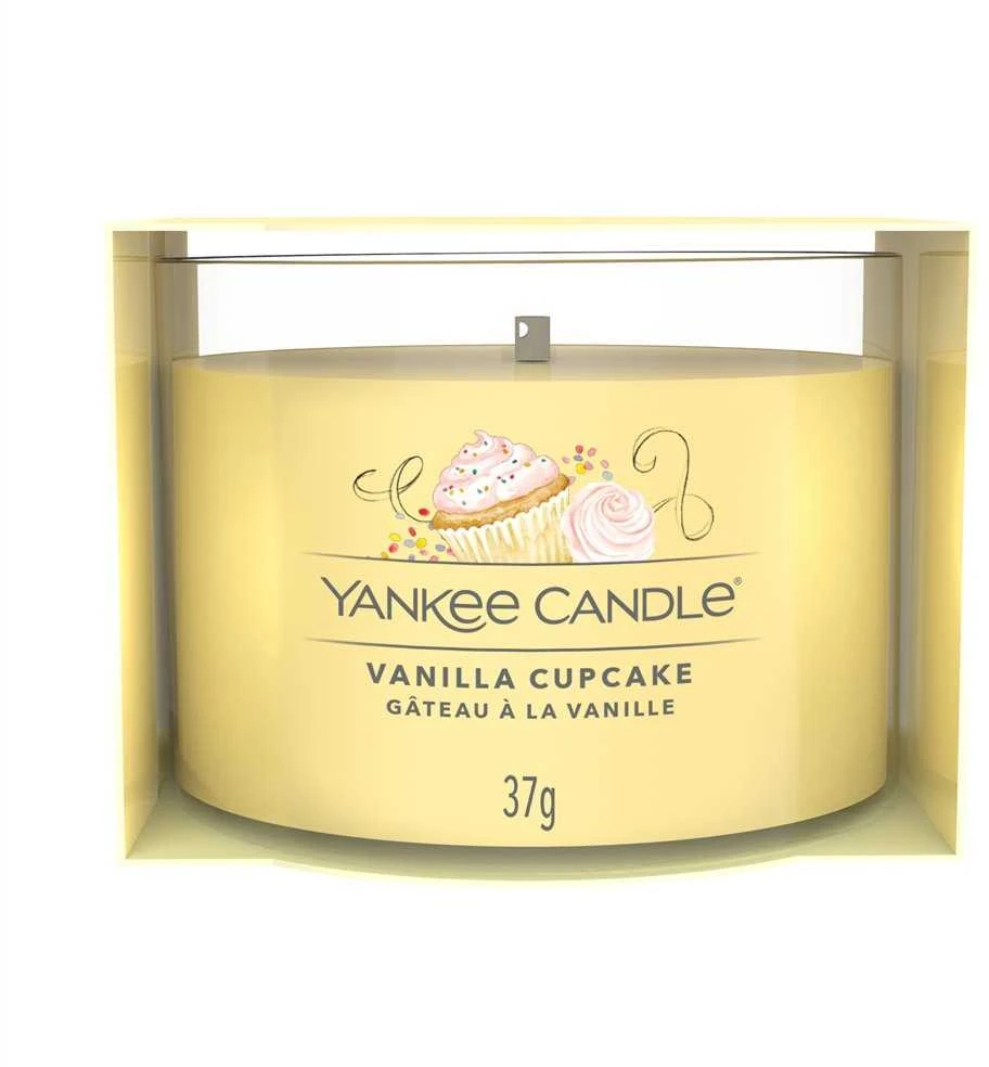 Yankee Candle Vanilla Cupcake kvapioji žvakė, 37 g