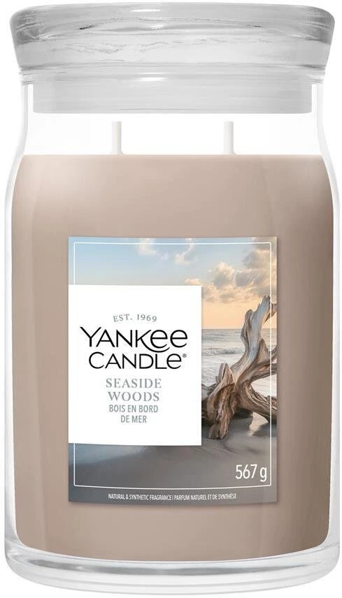Yankee Candle Signature Seaside Woods didelė žvakė 567g