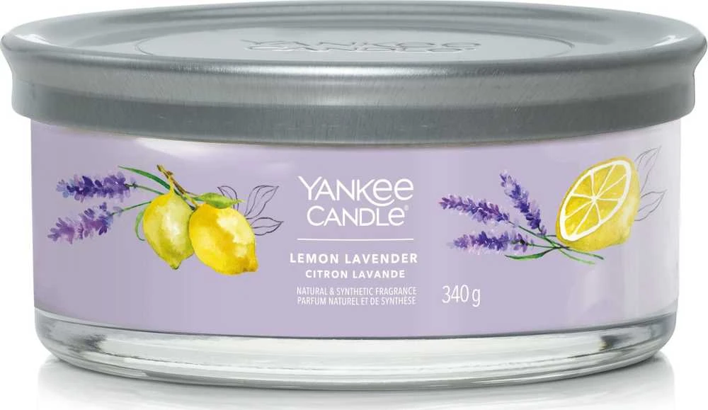 Yankee Candle Aromatinė žvakė Signature tumbler medium Lemon Lavender 340 g