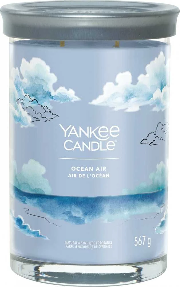 Yankee Candle Aromatinė žvakė Signature tumbler large Ocean Air 567 g