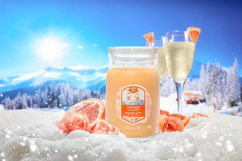 Yankee Candle Signature Slopeside Spritz žvakė didelė, 567 g