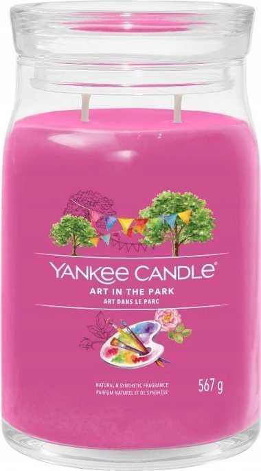 Yankee Candle Aromatinė žvakė "Signature large glass" Akvarelinis dangus 567 g