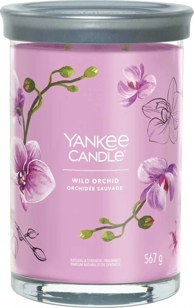 Yankee Candle Aromatinė žvakė Signature tumbler large Wild Orchid 567 g