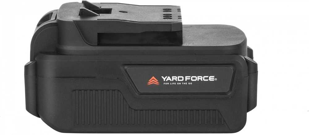 Yard Force 20 V, 4,0 Ah ličio jonų akumuliatorius su įkrovos indikatoriumi
