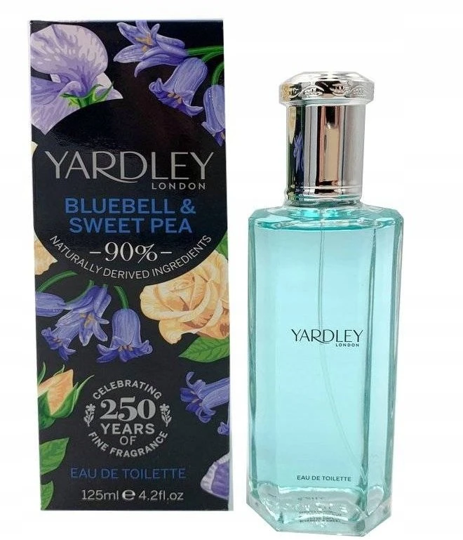 Yardley Bluebell and Sweetpea EDT tualetinis vanduo moterims, 125 ml