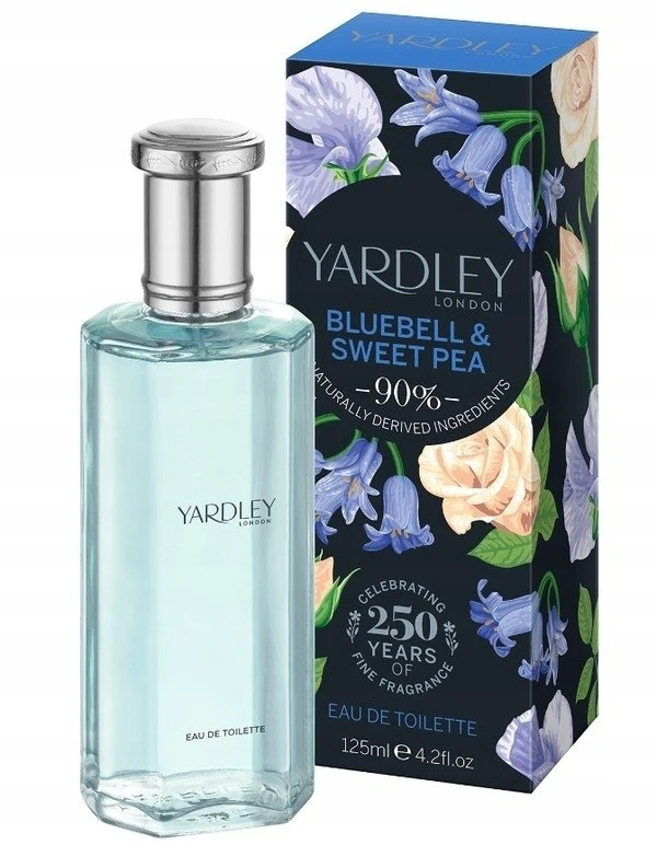 Yardley Bluebell and Sweetpea EDT tualetinis vanduo moterims, 125 ml
