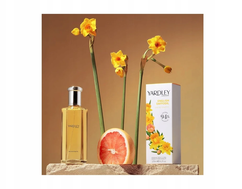 Yardley English Daffodil EDT tualetinis vanduo moterims, 125 ml