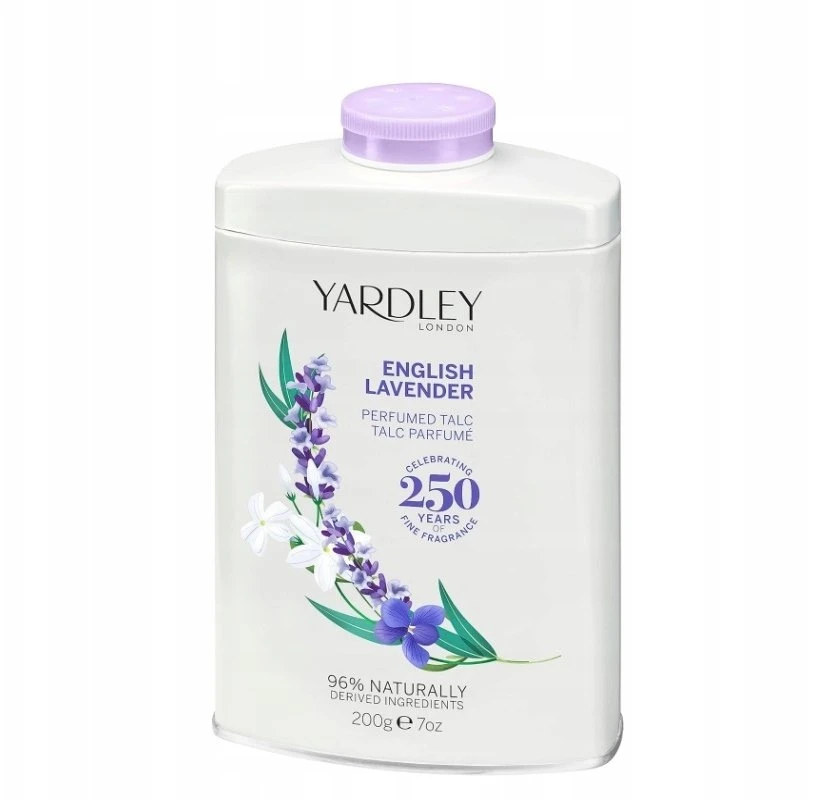 „Yardley“ raminamoji kūno pudra su angliškomis levandomis, 200 g