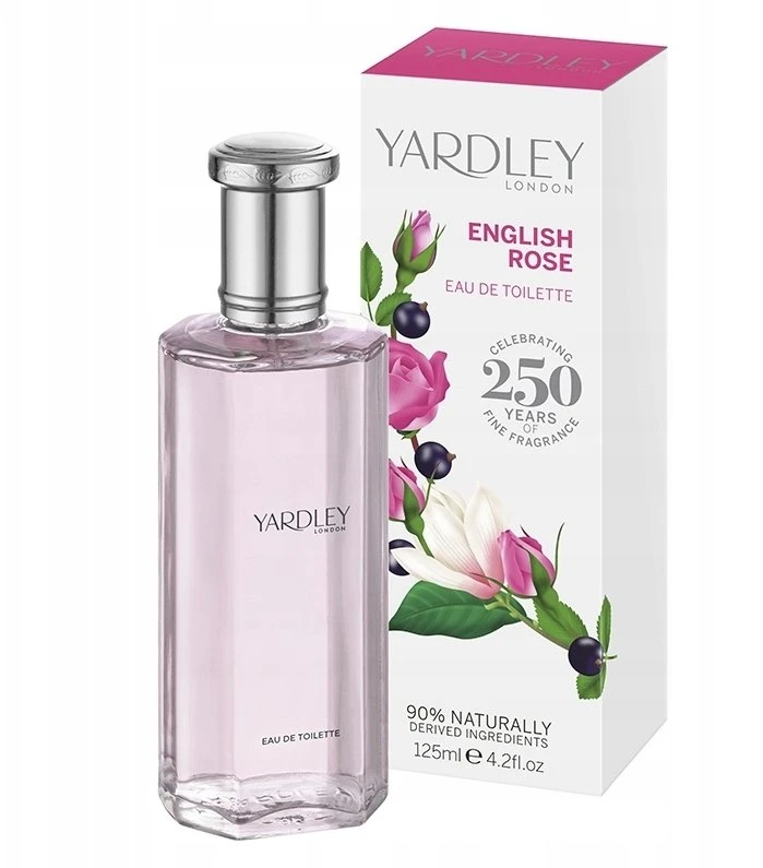 Yardley English Rose EDT tualetinis vanduo moterims, 125 ml