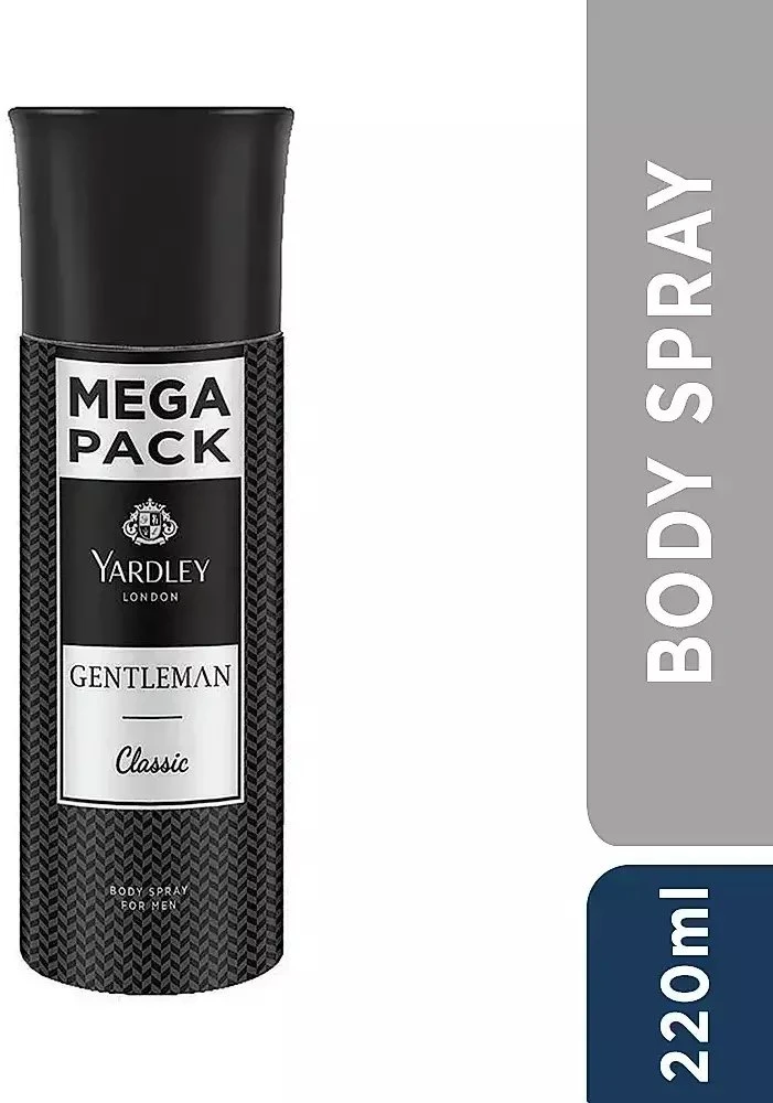 Yardley Gentleman Classic kvapusis purškiklis vyrams, 220 ml