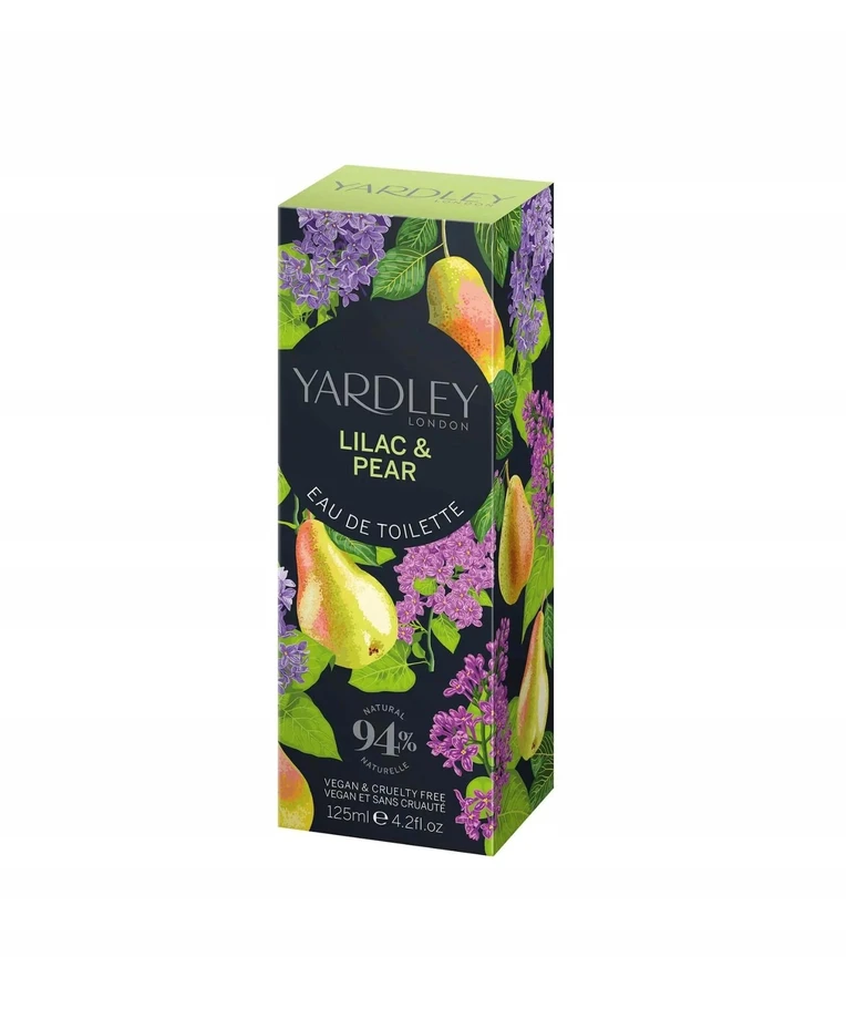 Yardley Lilac & Pear EDT tualetinis vanduo moterims, 125 ml