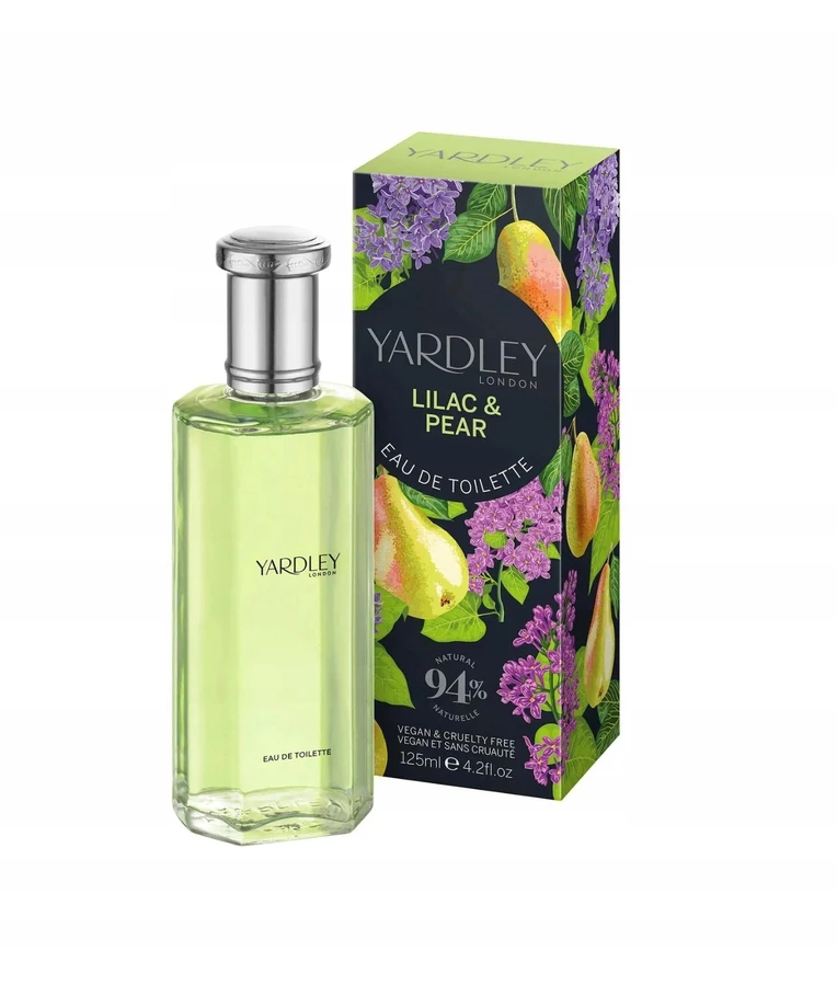 Yardley Lilac & Pear EDT tualetinis vanduo moterims, 125 ml