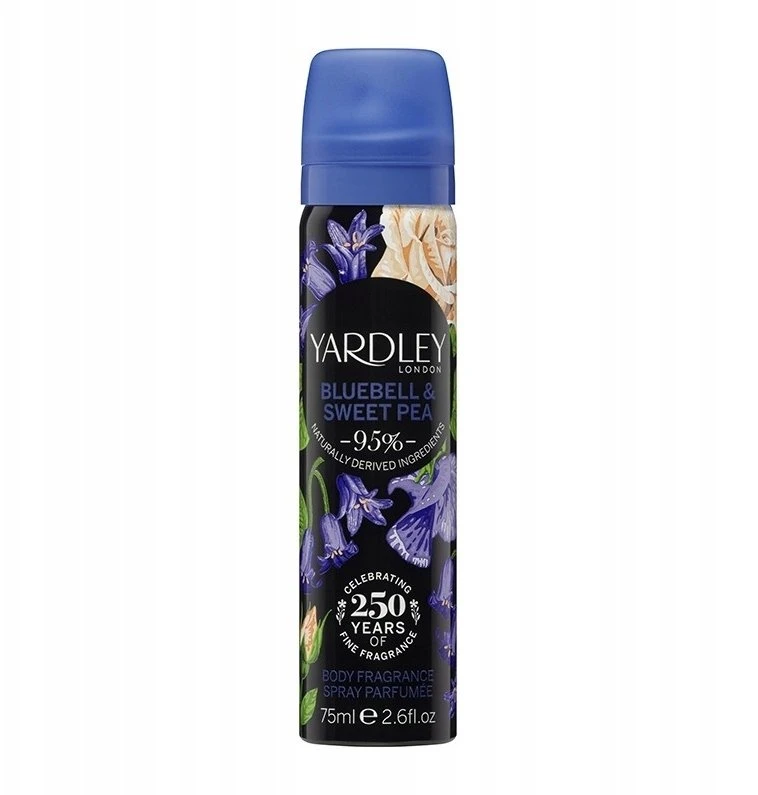 Yardley „Bluebell and Sweetpea“ purškiklis moterims, 75 ml