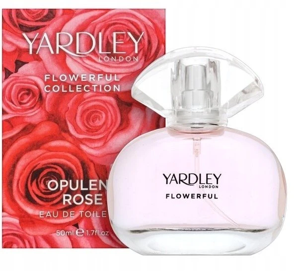 Yardley Opulent Rose EDT tualetinis vanduo moterims, 50 ml
