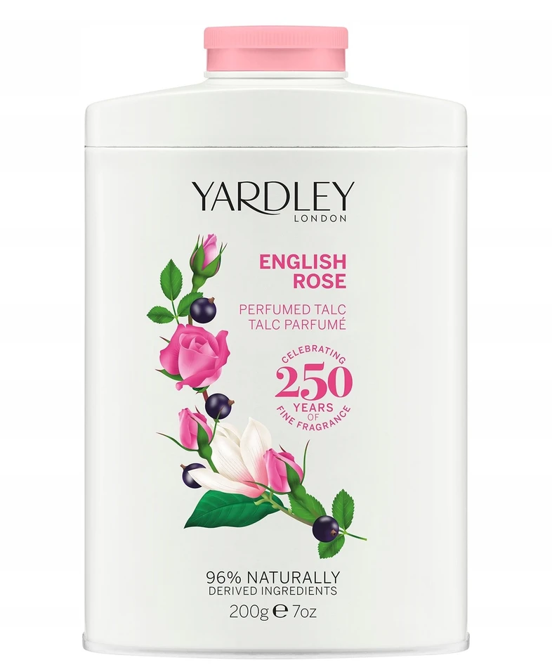 Yardley angliškų rožių kūno pudra, 200 g