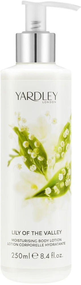 Yardley Lily Of The Valley Losjonas kūnui, 250 ml