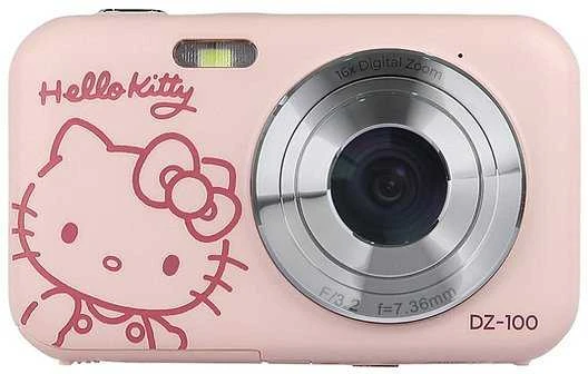 YASHICA DZ-100 Hello Kitty Rožinė
