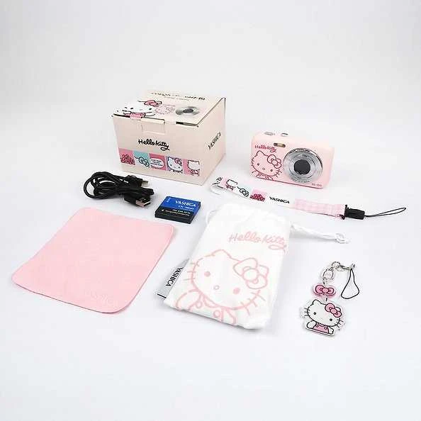 YASHICA DZ-100 Hello Kitty Rožinė