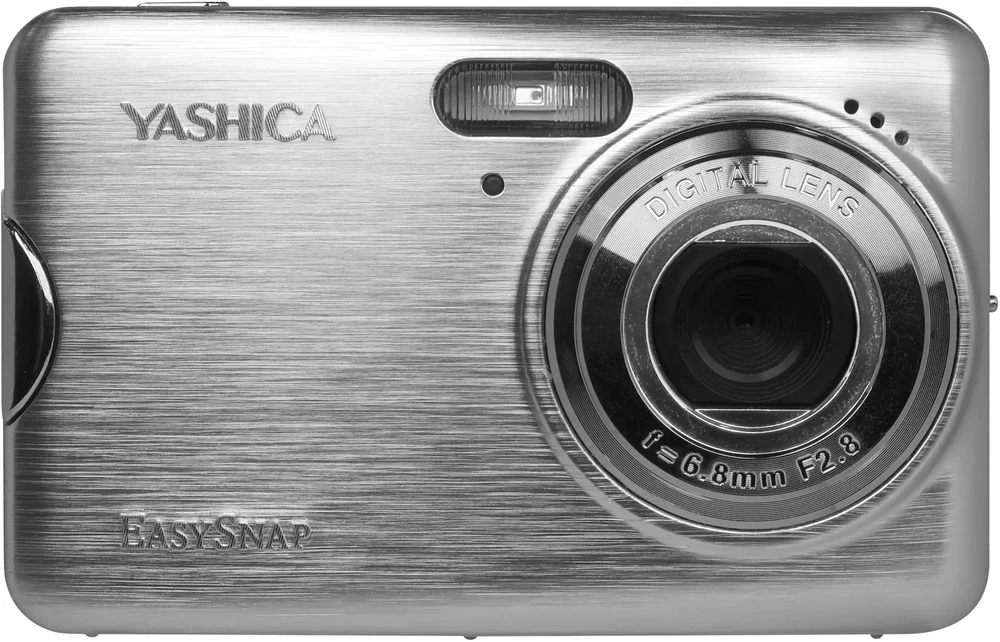 YASHICA EASYSNAP Camera (Sidabrinis)