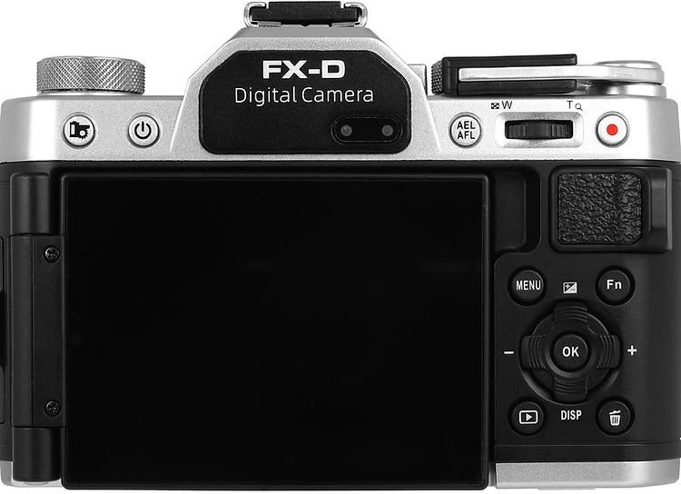 YASHICA FX-D 100 skaitmeninė juostų imitavimo kamera