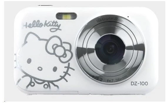 YASHICA x Hello Kitty skaitmeninis fotoaparatas DZ-100 (Baltas)