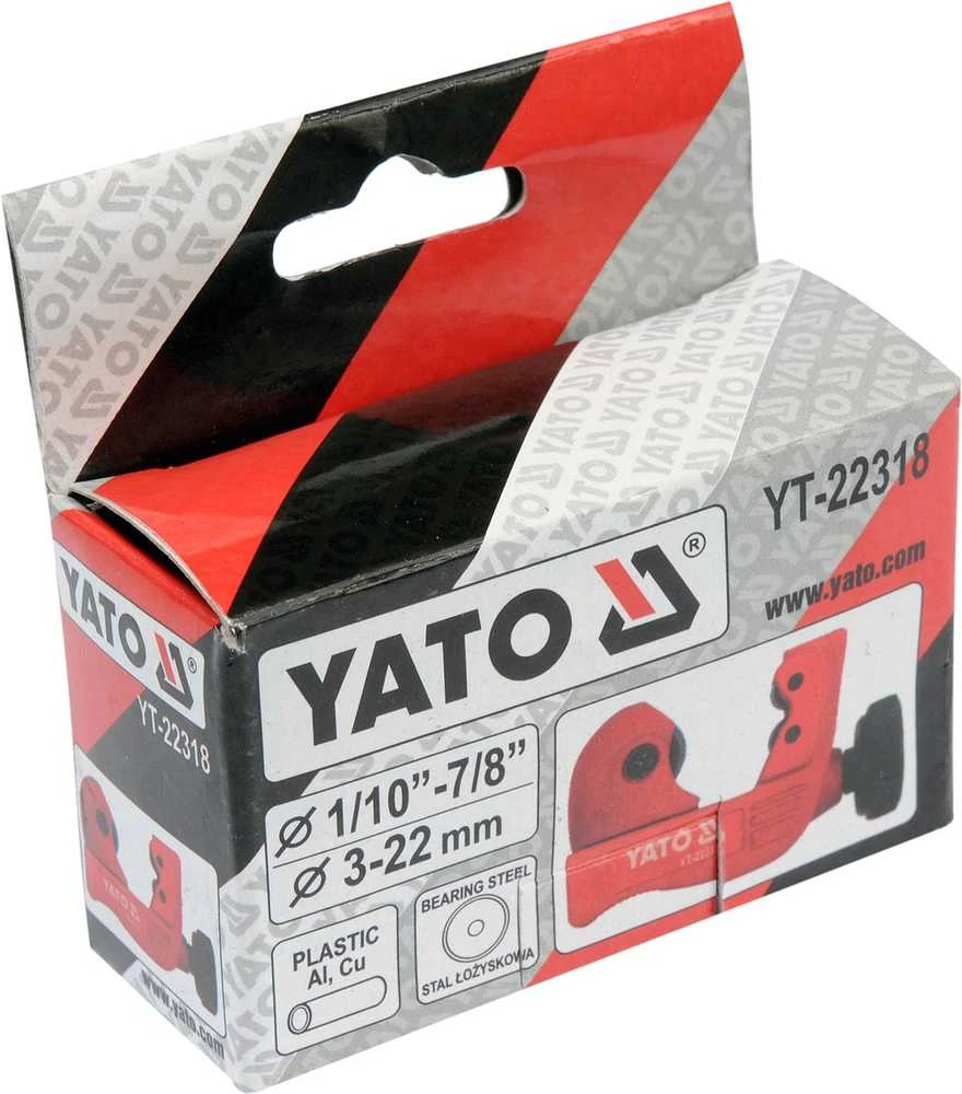 Yato Toya Sa Poland Vamzdelių pjoviklis mini | 3-22 mm (YT-22318)
