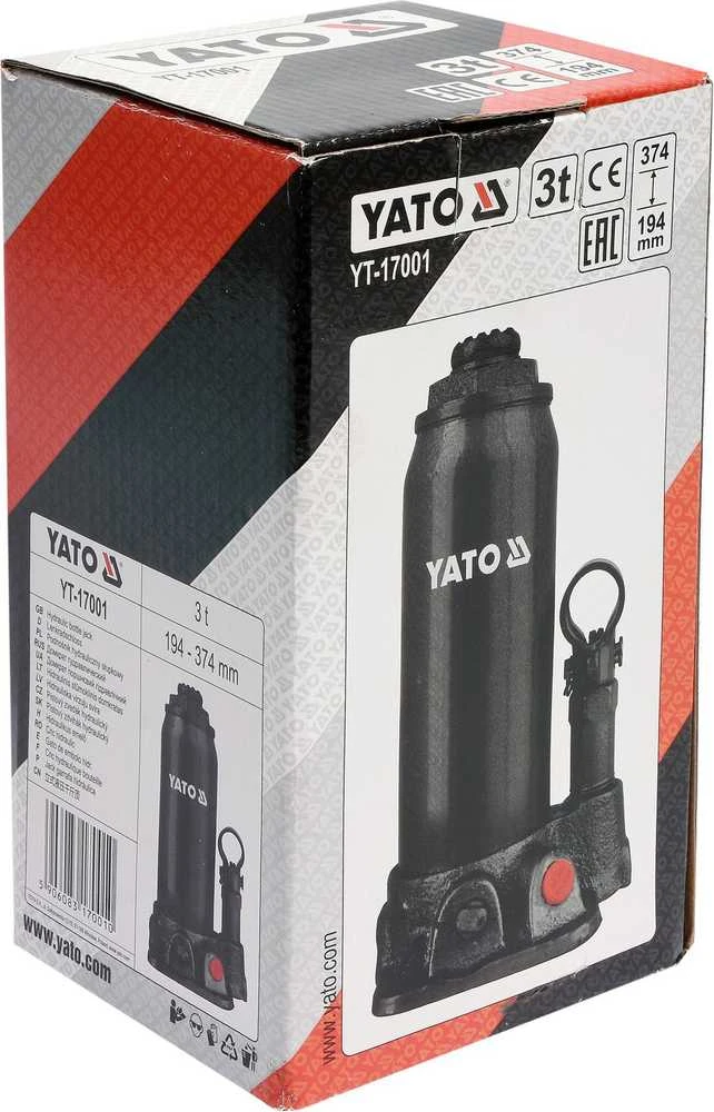 YATO HIDRAULINIS KĖLĖLIS 3T 194-374mm