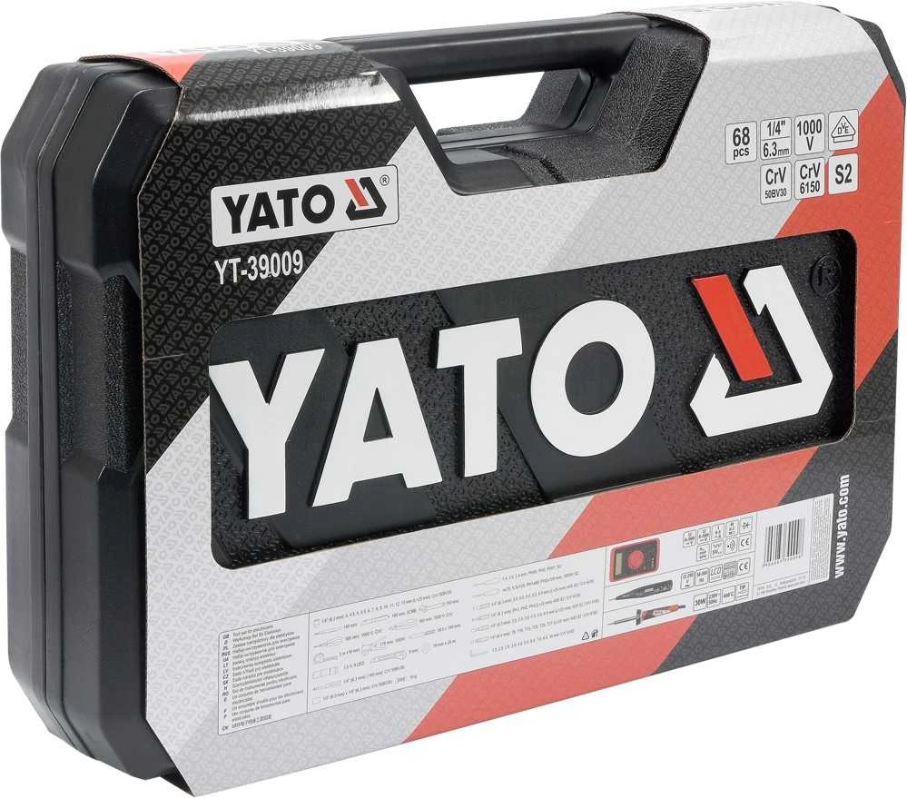 Yato įrankių rinkinys elektrikui YT-39009 68 vnt