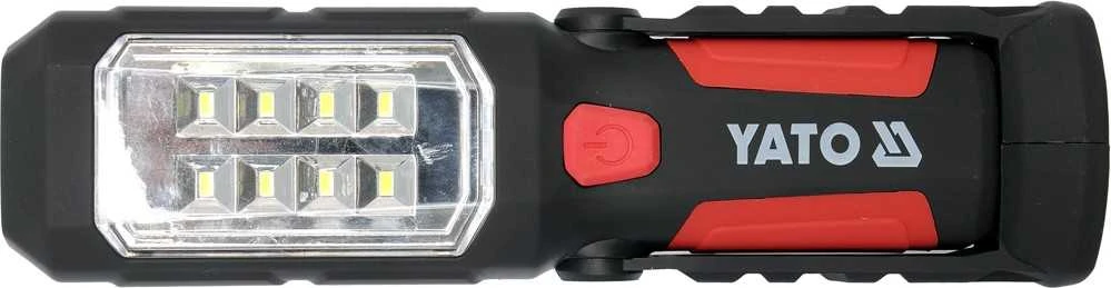 YATO SEMINARŲ LEMPAS 2in1 LED MAGNETAS 3xAA BATERIJAMS 280 liumenų